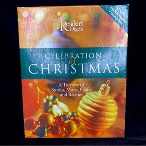 2002 Boxed Set Reader's Digest- Celebration of Christmas: Stories Music Recipes